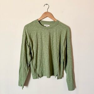 Madewell Green Long-Sheeve Tee